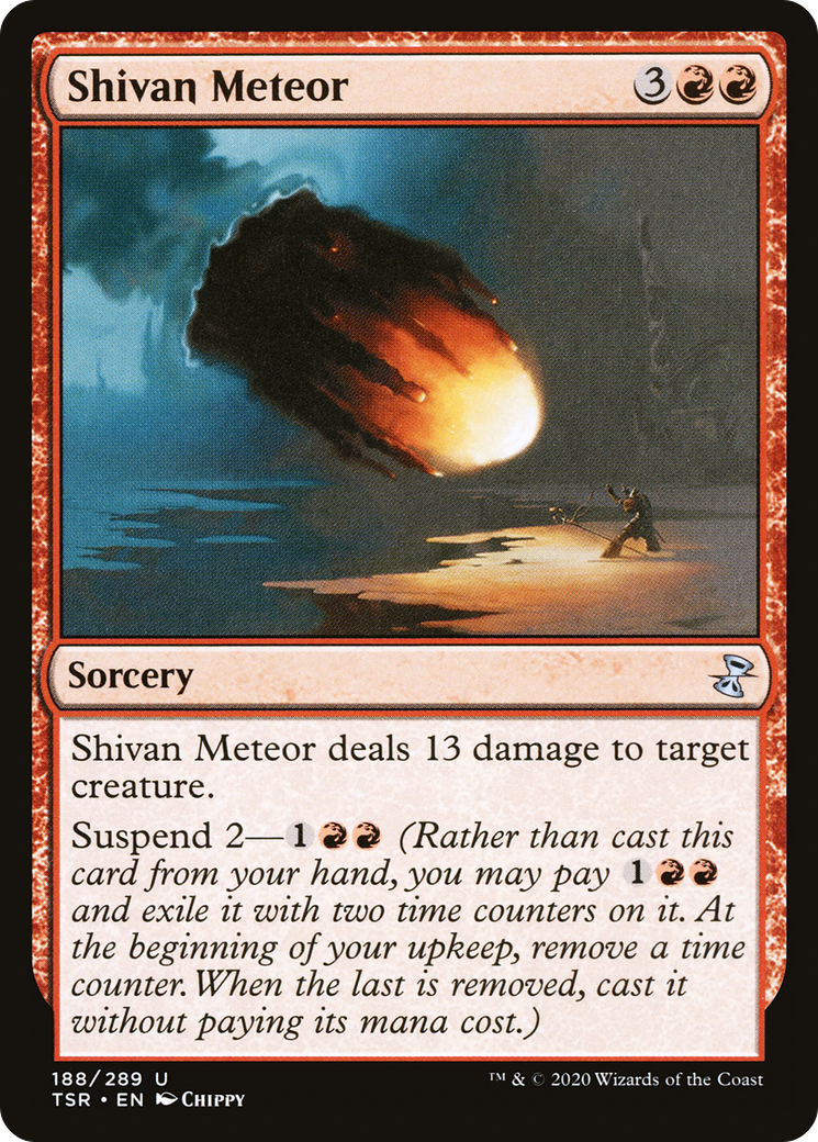 Shivan Meteor - Magic the Gathering card